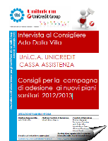 Uni.C.A.: Intervista al consigliere Ado Dalla Villa