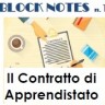 Block Notes n. 1 - Gennaio 2018 - Apprendistato - Evidenza